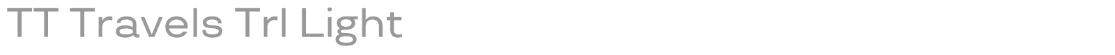 TT Travels font preview